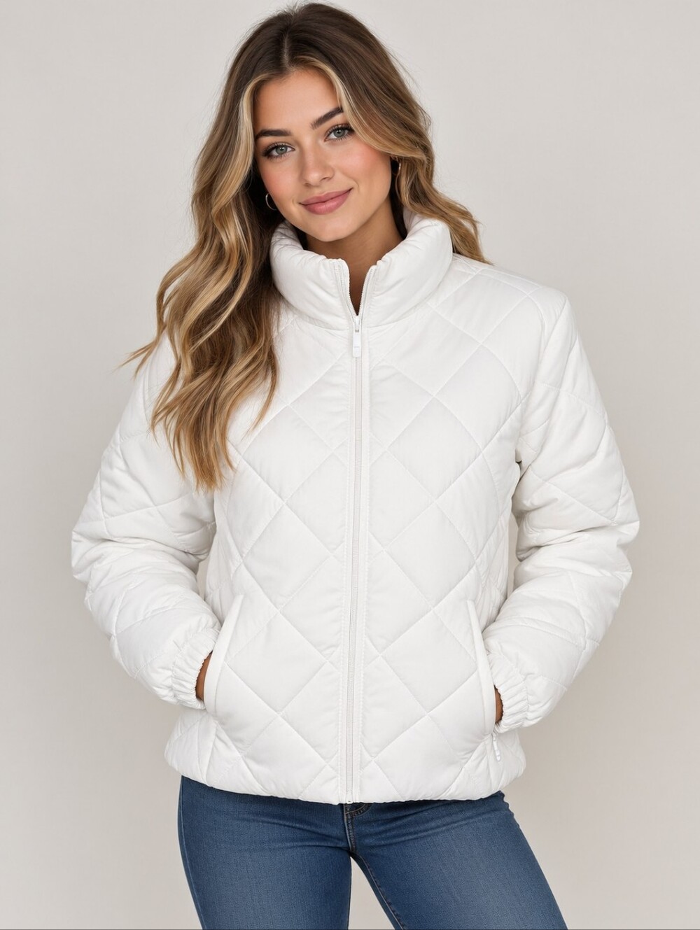 Sorel White Quilted Women S Puffer Jacket